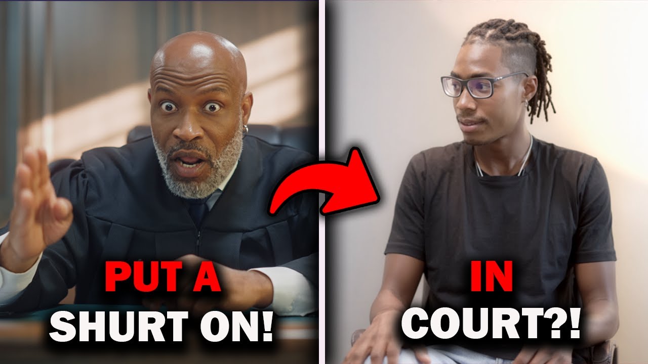 Defendant Shows Up SHIRTLESS To Court — Judge EXPLODES!