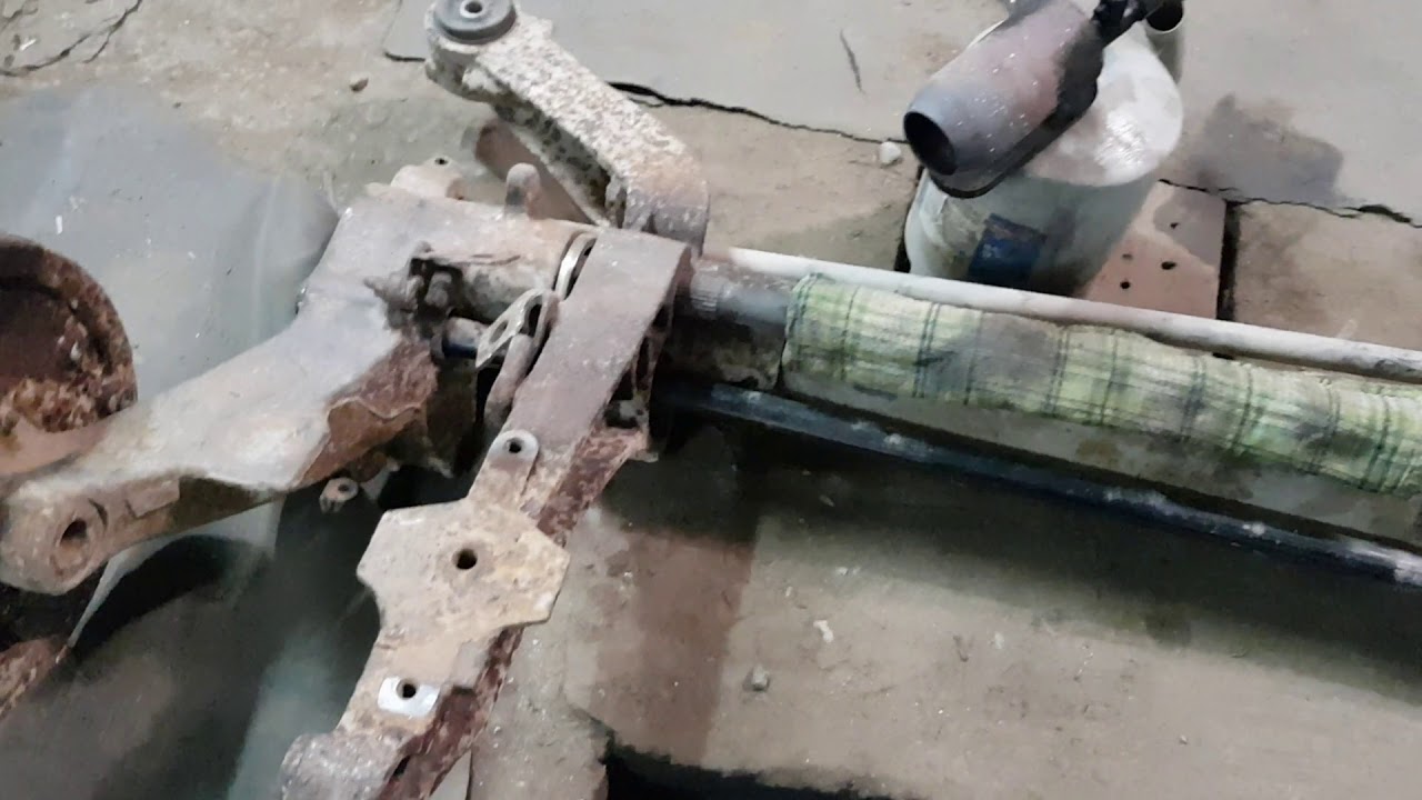 Задняя балка, замена пальца - Peugeot 206, 1,6 л, 2002 года своими руками DRIVE2
