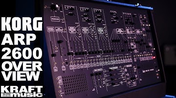 Korg ARP 2600 FS Synthesizer - Overview with Nick Kwas