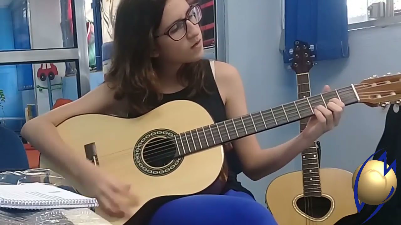 Envelheço na Cidade - Capital Inicial - Violão Cover - Violão Rozini Nylon - Pop Rock no Violão