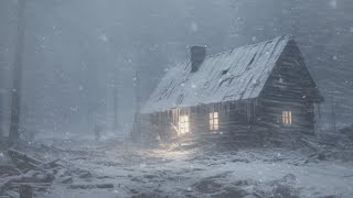 Whistling Winter Winds | Blizzard Sound for Cozy Evenings | Relaxing Snow Ambience | Nature Sounds