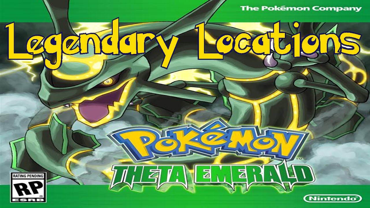 Pokemon Theta Emerald EX Pokemon Locations