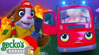 Firefighting Friends | Gecko's Garage | Cartoons For Kids | Toddler Fun Learning