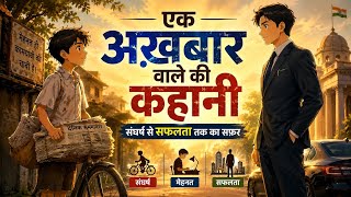 The Newspaper Boy’s Journey | From Struggle to Success