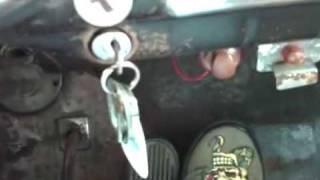 1950 Chevy, floor starter