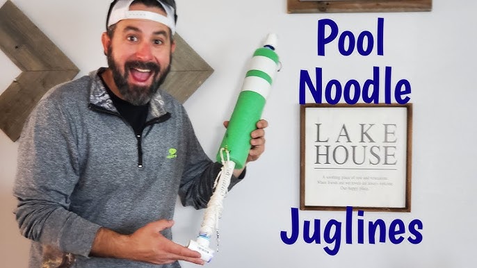 BEST JUG LINES for CATFISH ( how to make jug lines with pool