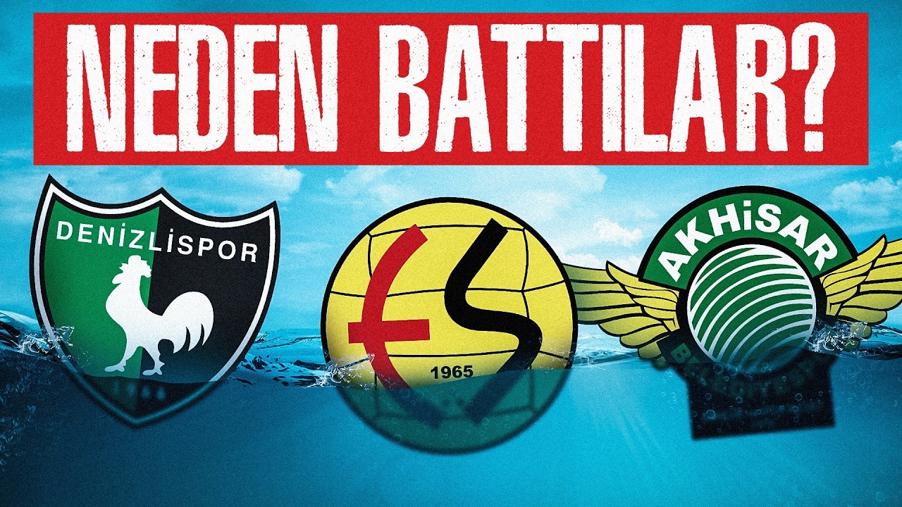 Süper Lig'de Fırtınalar Estiren Bu Takımlar Nasıl Battı? | Eskişehirspor, Denizlispor ve Diğerleri!
