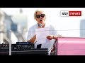 Actor Emma Thompson joins climate protest in London