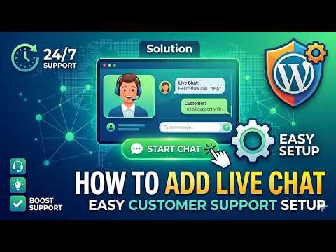 How to Add Live Chat to a WordPress Website – Easy Customer Support Setup