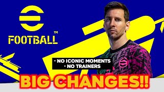 BIG CHANGES coming to E FOOTBALL (Pes 2022)!!