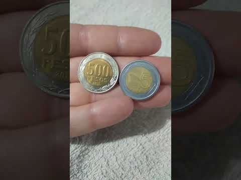 500 PESOS CHILENOS O 5 SOLES DE PERU? #chile #peru #monedasvaliosas #bimetal