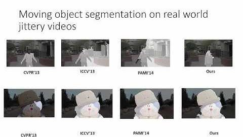 Moving Object Segmentation on Natural Jittery Videos