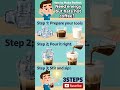Need Energy But Hate Hot Coffee? #3Steps Iced Coffee! ☕❄️