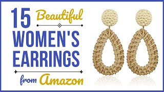 15 Earrings for Women from Amazon Under $25 - Must Haves Jewelry Haul