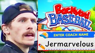 Coach Jerma SCREAMS at his Little League Team in Backyard Baseball 2026 - Long Edit WITH CHAT screenshot 5