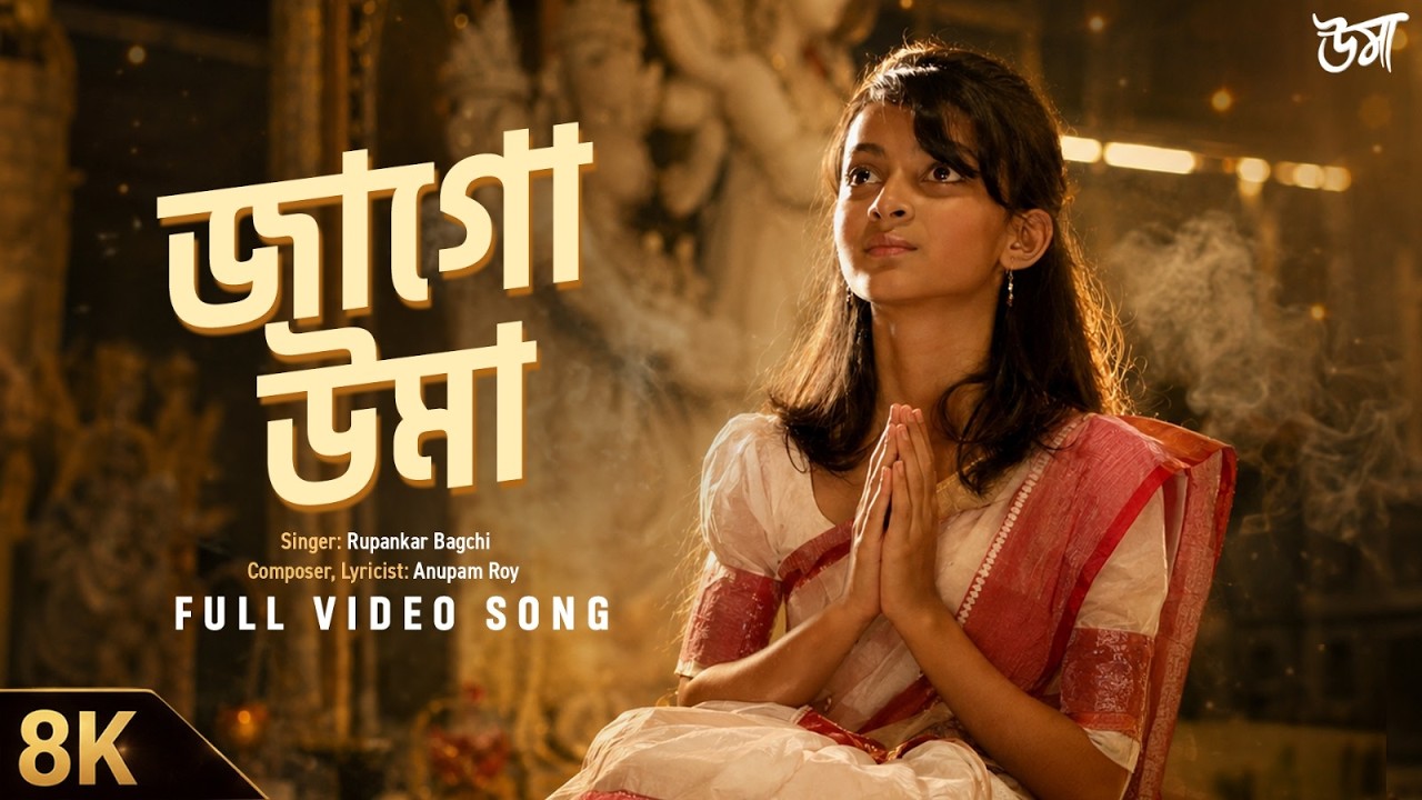 Jaago Uma 8K Video |  Uma | Rupankar Bagchi | Anupam Roy | Jisshu, Sara | SVF Music