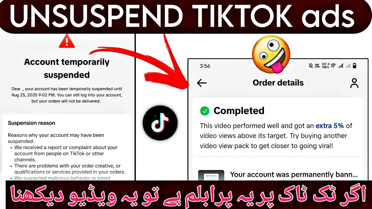 how to cancel tiktok promotion Problem solution ✅ |  TikTok account unsuspend Kaisa Kara ✅ |
