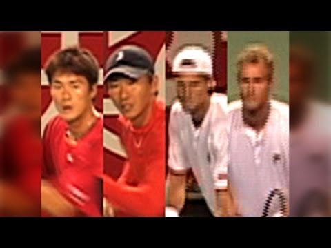 楽天 OPEN 2010 １回戦 松井・鈴木 VS Ａセッピ・Ｄトゥルスノフ