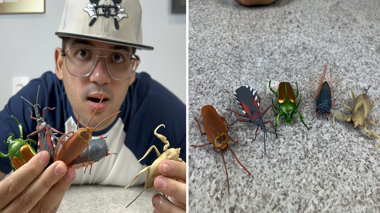 FIZ UMA SUPER BATALHA COM VÁRIOS INSETOS ROBÔS!!!