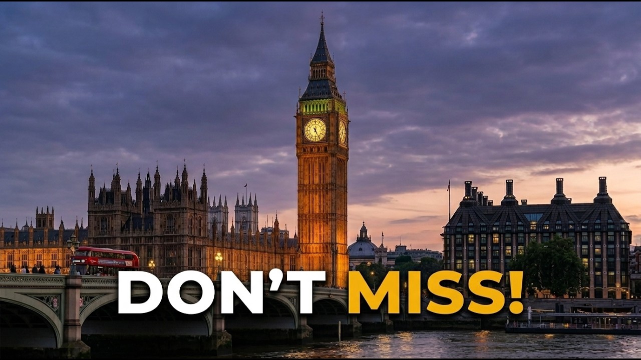 Top 8 Must-See London Attractions in 3 Minutes