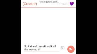 Tamaki x reader (female y\n) Texting story part 2