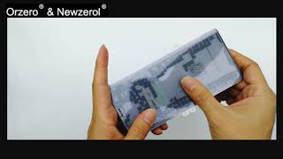 Orzero& Newzerol Soft Screen Protector Installation Guide Sample model SM S9. Compatible Mate 20 Pro screenshot 2