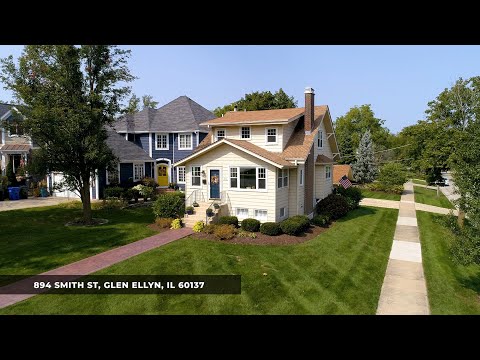 894 Smith St, Glen Ellyn, IL home video tour
