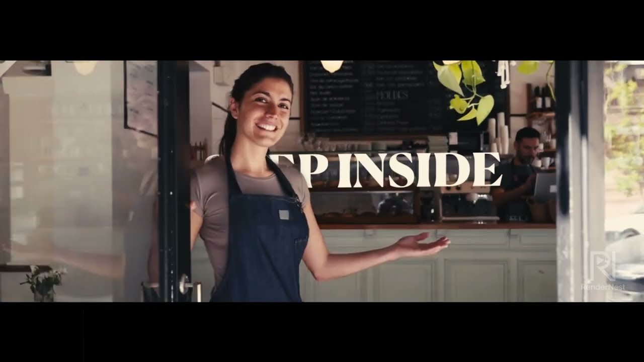 Cinematic coffee promo