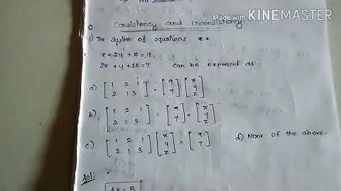 Trb/ Tneb / 25 IMPORTANT PROBLEMS (Part 1)Engineering maths Consistency &Inconsistency matrix/Tamil