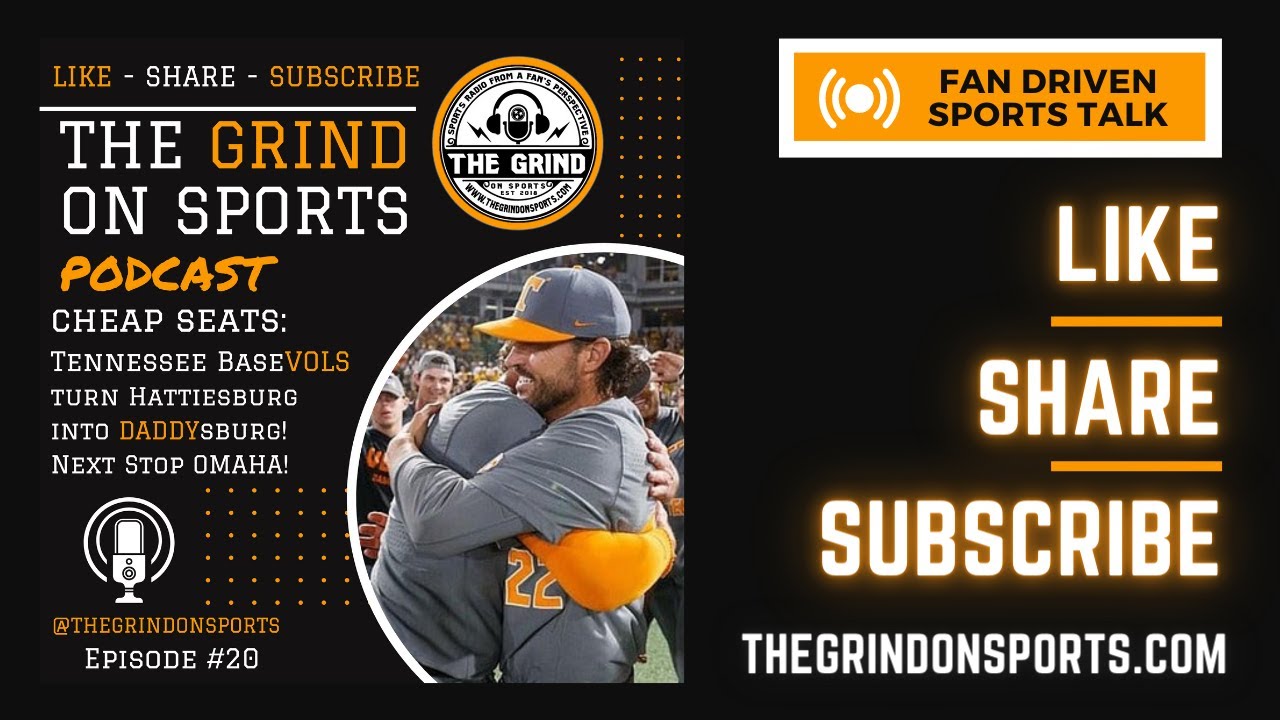 SALUTE THE 2023 BASEBALL VOLS! OMAHA ENDING IS NEVER A BAD ENDINGTHE GRIND ON SPORTS06/22/23