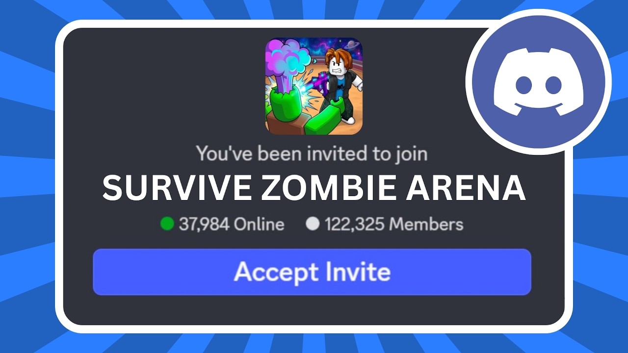 How to Join Survive Zombie Arena Discord Server - YouTube