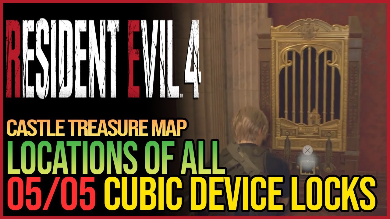 All Cubic Device Treasures Resident Evil 4 Remake