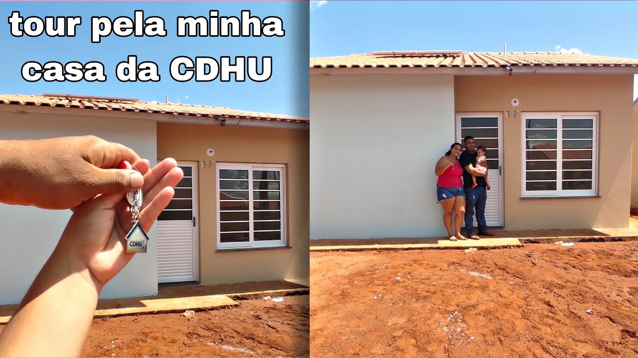 Tour pela minha nova casa da CDHU