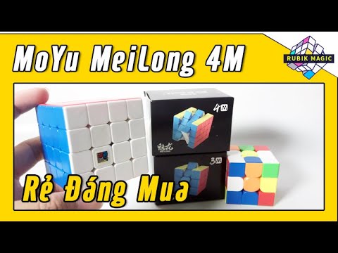Video REVIEW Rubik 4x4 Giá Rẻ - Rubik MoYu MeiLong 4M có Nam... - youtube