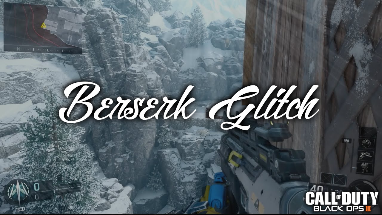 BO3: OUT OF MAP GLITCH - BERSERK (DLC 3 DESCENT)