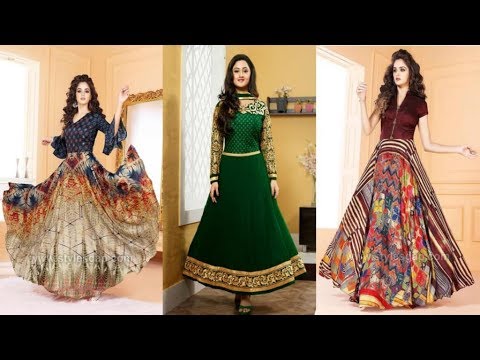 short umbrella frock design 2019