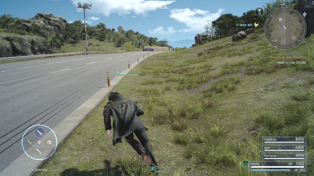 FFXV Scraps Of Mystery Quest 11 Sylvester's Map Piece K