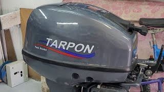 Лодочный мотор Tarpon 9.9-15, замена масла в редукторе.