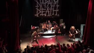 Napalm Death - The code is red... Long live the code - 10.04.17, Kyiv