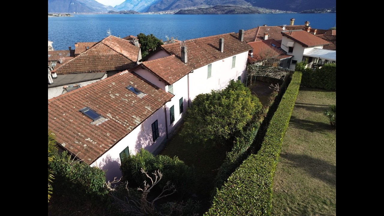 Gravedona ed Uniti Lago di Como | Casa Storica con Giardino Privato e Vista Lago | Agenzia Tre Pievi
