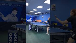 Строкова Елизавета, 9 лет👧 Фрагменты с тренировки🏓