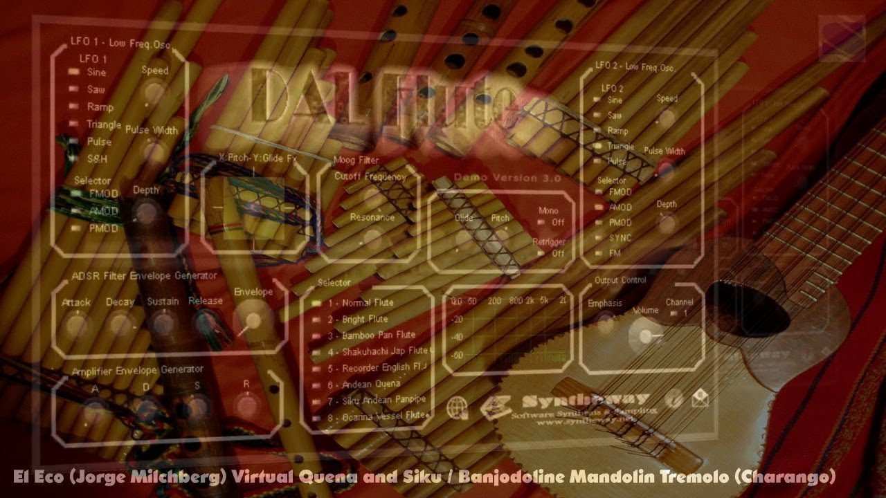 El Eco: Virtual Quena and Siku VST VST3 Audio Unit EXS24 KONTAKT - Virtual Charango, Choir, Guitar