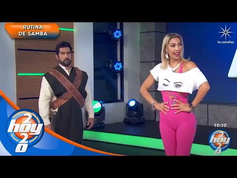 Rutina de samba con Juliana Rodrigues | Hoy