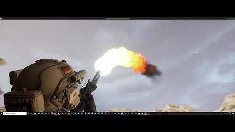 Flamethrower Audio - Unreal Engine 5 + Project Acoustics + Niagara