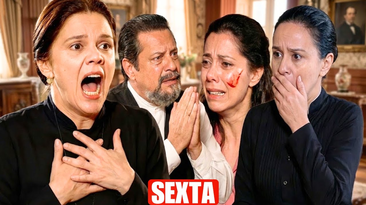 TERRA NOSTRA: RESUMO SEXTA 16/01 – Janete tenta roubar neto e leva cintadas de Mariana!