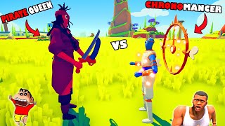 PIRATE QUEEN vs EVERY BOSS in Totally Accurate Battle Simulator with SHINCHAN and CHOP and AMAAN-T screenshot 4