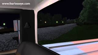 Fearless Eye, Inc. - Rawls v. Union Pacific Railroad:  Driver view animation
