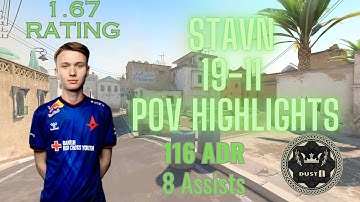 ⫷CS2 POV HIGHLIGHTS⫸ stavn | CCT Global Finals 2024 | Astralis vs BIG | Map1 Dust2