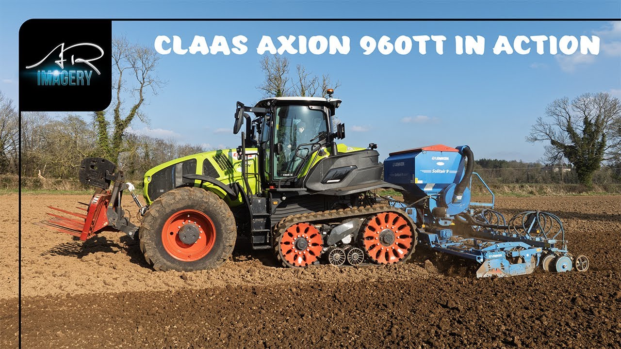 Claas Axion 960 TERRA TRAC | First one in Northern Ireland | Hunniford Farms