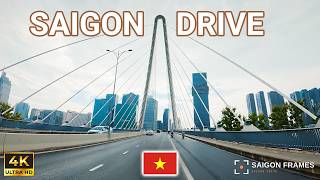 Saigon Driving Tour - From Glamour to Grit | Motorbike POV Drive - Ho Chi Minh City, Vietnam 4K